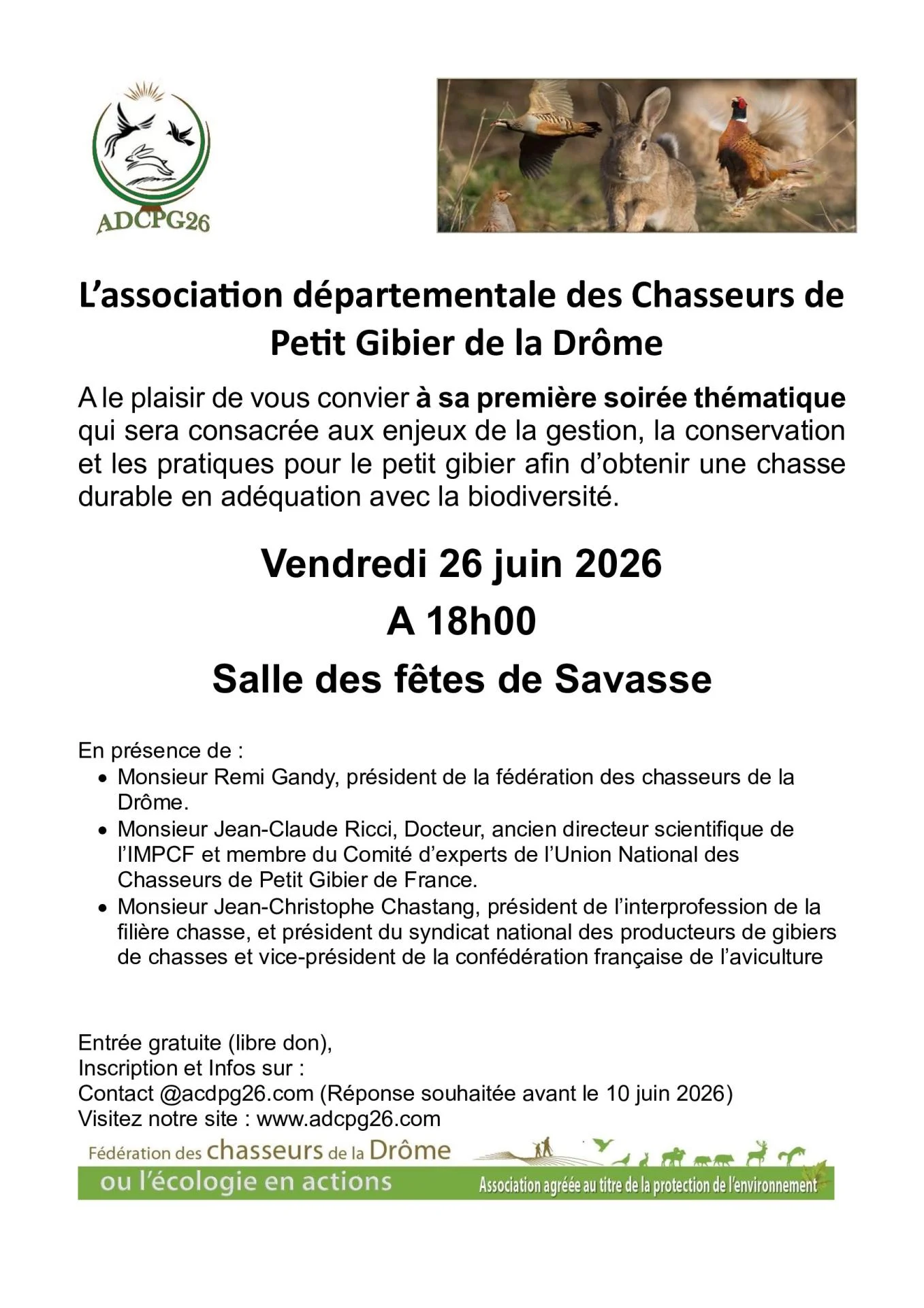 Affiche soiree a theme
